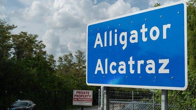 Immigration facility ‘Alligator Alcatraz’ will have no detainees in the next few days, Florida official says