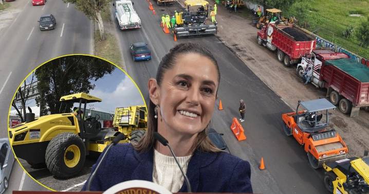 Ya es oficial: Sheinbaum promete carreteras federales sin baches en México y comienza la reparación con una inversión de 17 mil millones de pesos