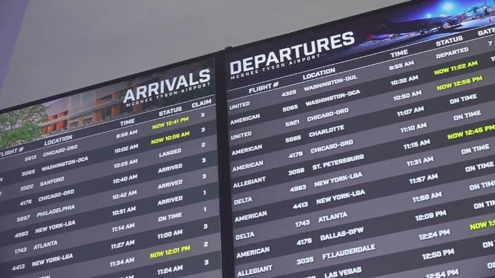 McGhee Tyson Airport restores power after outage