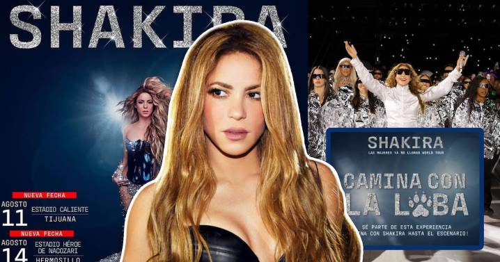 ¿Cómo participar en la dinámica “Camina con la Loba” en Hermosillo? Así podrías ser parte del show de Shakira