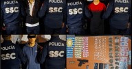 ¿Quiénes son los tres detenidos en Álvaro Obregón con arma y 337 dosis de droga?
