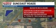 Water main repair closes Buckeye Road