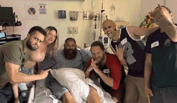 Major Syko Stu health update after stricken wrestler hospitalised by MMA star Raja Jackson who left him choking on teeth