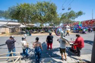Red Light Brass Band brings street party atmosphere to OC Fair