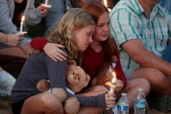 Minneapolis Catholic schoolchildren listened to a prayer, then ducked for cover from gunfire