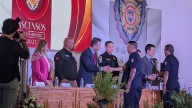 Ascienden a 44 Bomberos; encabeza Bonilla ceremonia