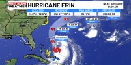 Hurricane Erin 5 AM Update Tuesday
