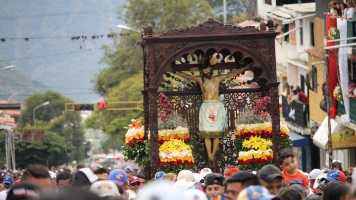 Táchira celebra con fe desbordada los 415 años del Santo Cristo de La Grita