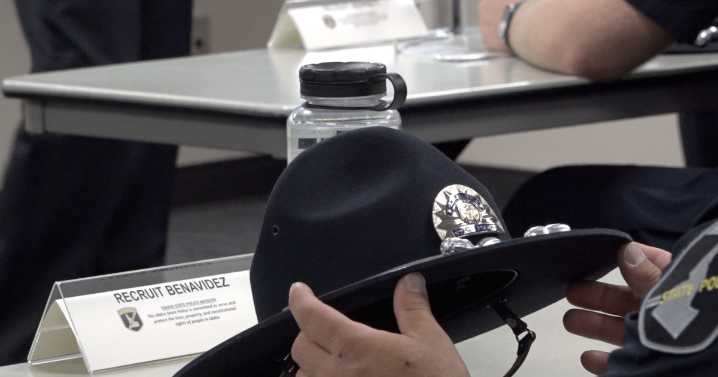 Idaho State Police recruits build iconic campaign covers in milestone ceremony
