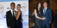 El primer encuentro de Pampita y Martín Pepa con Roberto García Moritán y su novia: miradas, caricias y looks de gala