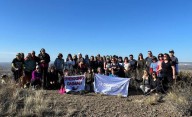 Gaiman celebró su Trekking Aniversario