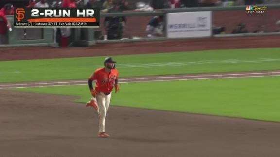 Devers homers early and Giants blank Nationals 5