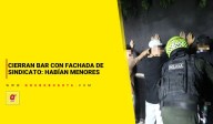 Clausuran bar fachada de sindicato con menores en Bogotá