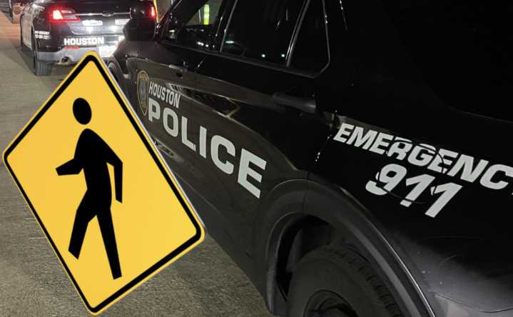 Peatón atropellado tres veces en North Houston muere en el hospital