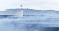 WWII bombs explode as firemen battle blaze