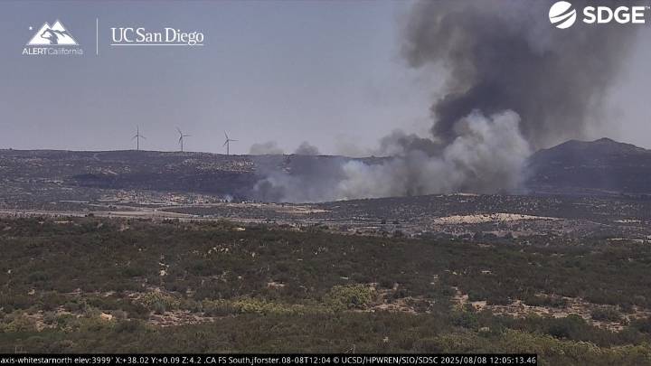 Brush fire sparks in Boulevard; evacuations orders issued