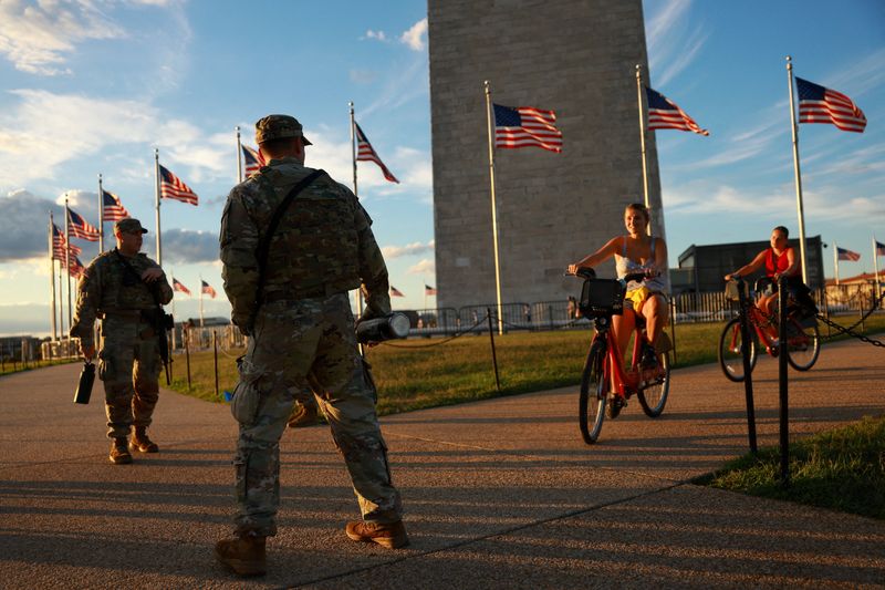 Just 38% of Americans support Trump's use of troops to police DC,  Reuters/Ipsos poll finds
