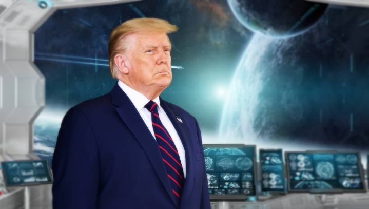 Space Force Carries Out Coup, Trump Declared President Of Space