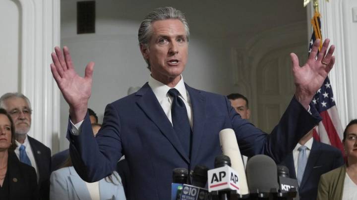Watch live: Newsom outlines plan to combat Trump, GOP redistricting