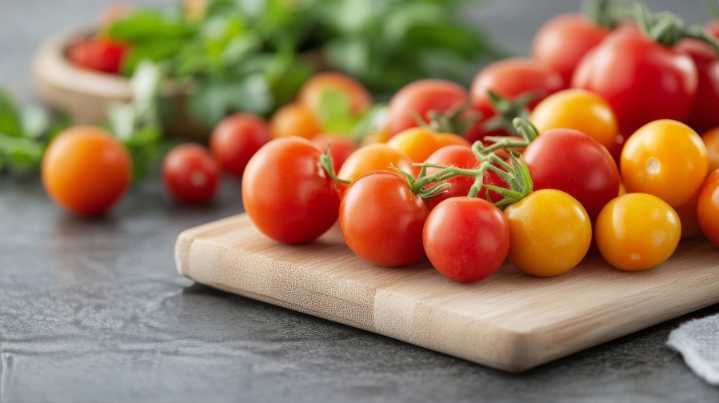 Fresh tomato sauce gives eggs a spicy, summery home