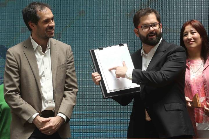 Presidente Boric ante críticas por llegada de Grau a Hacienda: “No estoy para dejar contento a la derecha”