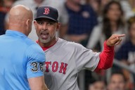 Red Sox manager Alex Cora ejected for fifth time this season