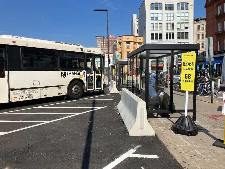 Temporary bus terminal is the first sign Hoboken Connect  development is coming soon