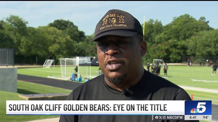 South Oak Cliff Golden Bears have their eye on a state title