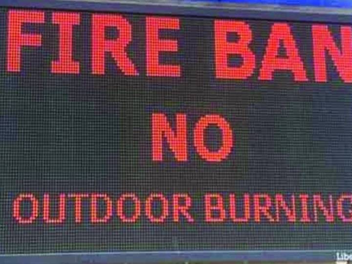 Belleville, other municipalities easing burning bans