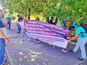 Que no han quitado el dedo del renglón y sigue la lucha por la defensa de los derechos laborales del magisterio, dio a conocer el vocero del Comité Central de Lucha, Xavier Méndez, al señalar inconfor