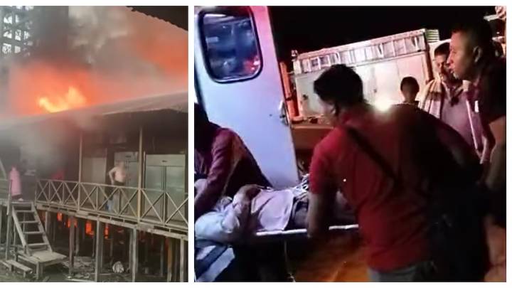 Videos captan angustiantes momentos de incendio en hotel On vacation de Leticia, en el Amazonas: reportan varios heridos
