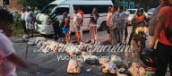 Bloqueo carretero en Cacalchén: vecinos exigen solución ante apagones