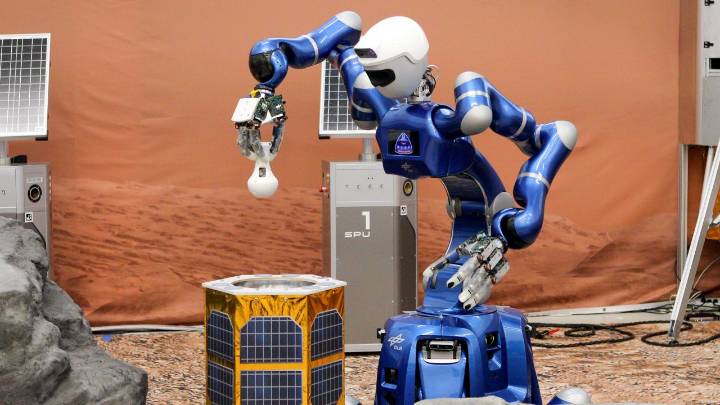Who's a good robot dog? Bert and Spot explore Mars-like surface with help from AI and astronaut in space