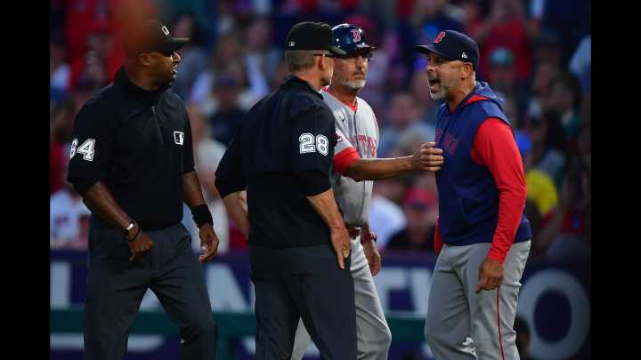 Red Sox Manager Alex Cora Explains Reason For Ejection