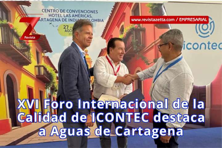 XVI Foro Internacional de la Calidad de ICONTEC destaca a Aguas de Cartagena