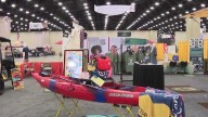 Staying cool and learning in the Exhibit Hall at the Kentucky State Fair