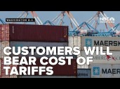 Customers will bear the cost of tariffs, Fed members stress