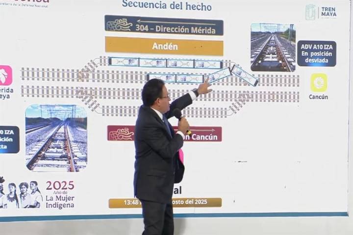 Accidente de Tren Maya solo es anomalía, dice director