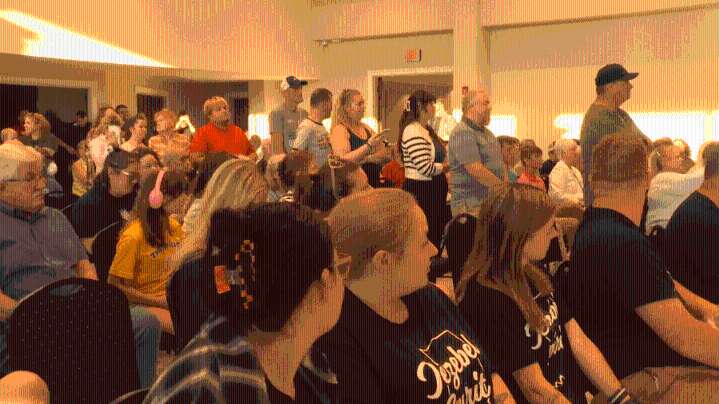Lt. Governor town hall sparks "large fight" in Warrick County