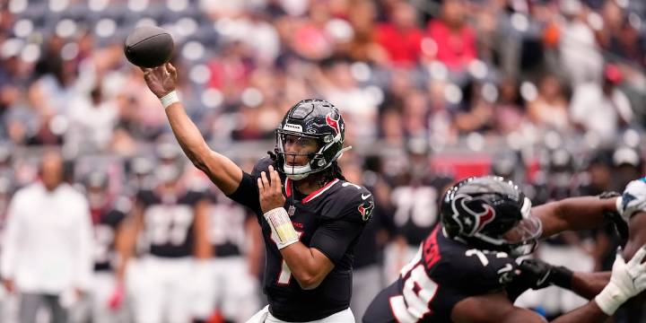C.J. Stroud’s TD pass helps Texans defeat Panthers 20