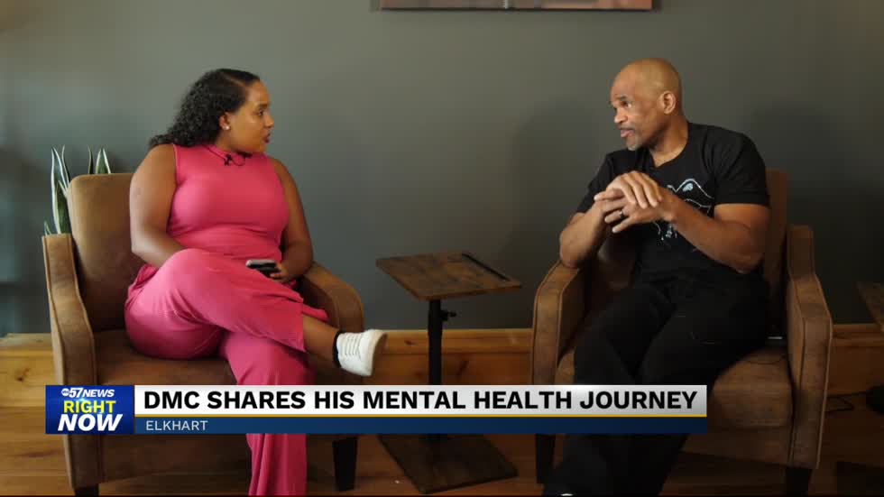 ABC57’s Giselle Valentin sits down with DMC of RUN DMC to discuss mental health