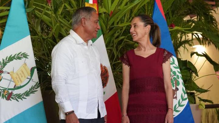 Reunión México, Belice, Guatemala; acuerdan cooperación trilateral
