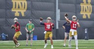 No. 6 Notre Dame names CJ Carr starting quarterback over Kenny Minchey
