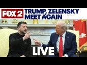 Trump and Zelenskyy meet at the White House