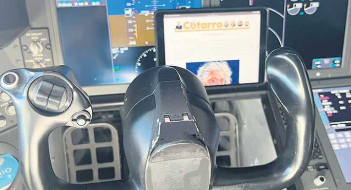 El Cotarro de DIARIO DE AVISOS se lee a 36.000 pies