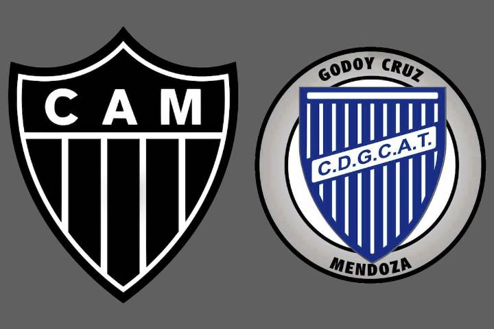 Atlético Mineiro venció por 2-1 a Godoy Cruz como local en la Copa Sudamericana