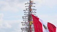 Hundreds of historic tall ships are arriving in Amsterdam for a maritime festival