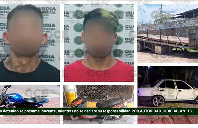 Recuperan 4 unidades con reporte de robo