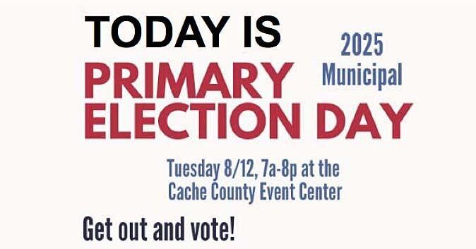 Today is the last chance for voters to cast ballots in local municipal primary elections