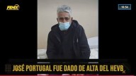 José Portugal recibió el alta médica tras 13 días perdido en el cerro